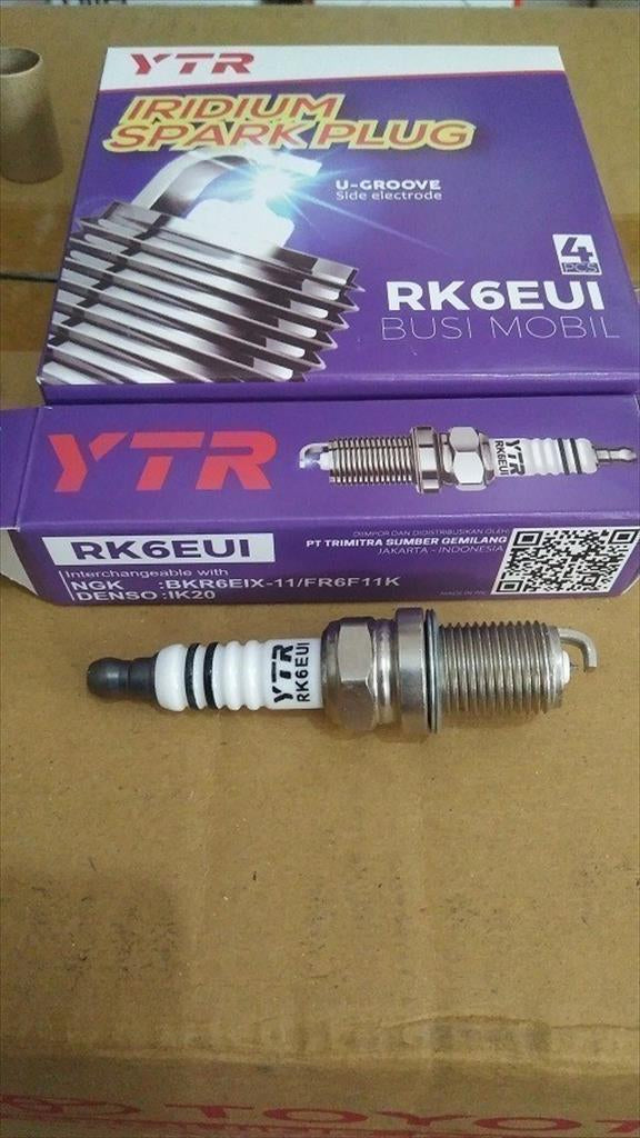 Busi Iridium Cheverolet Kalos Lova RK6EUI YTR IK20 BKR6EIX-11