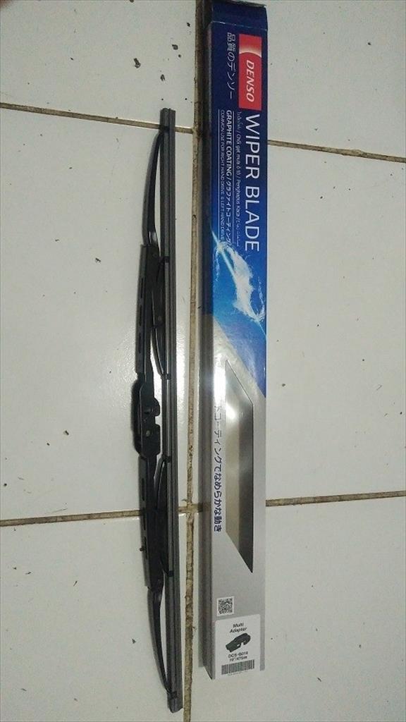 Wiper Blade Karet Kaca Mobil Besi 19" 19 Inch 475 mm Denso NWB Asli