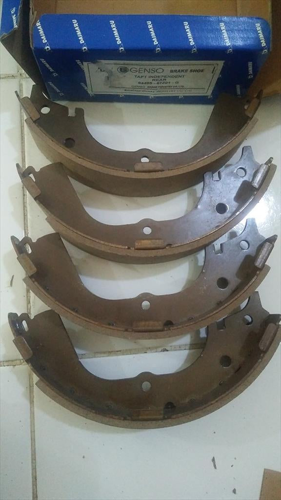 Kampas Rem Belakang Brake Shoe Taft Independent Feroza G2 04495-87Z01