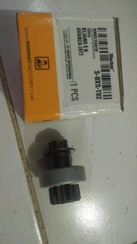 Bendix Dinamo Starter Toyota Kijang Super 5K KF40 Stecker