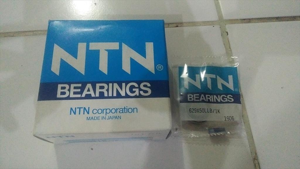 Ball Bearing Laher Polos Karet 629 2RS Groove Asli NTN Japan