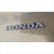 Emblem Logo Sticker Tempelan Tulisan Mobil HONDA 16.6 cm OEM