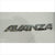 Emblem Logo Sticker Tempelan Tulisan Avanza Panjang 20.2 cm