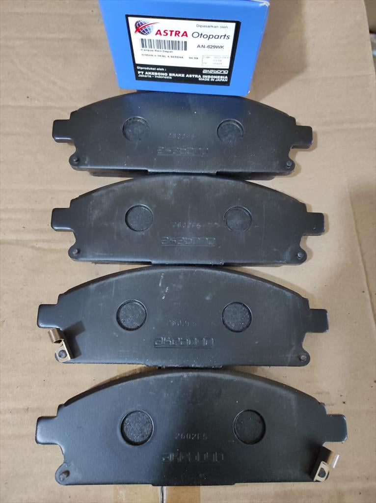 Kampas Rem Depan Brake Pad Serena Xtrail Teana Akebono AN-629WK