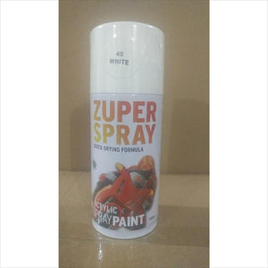 Cat Semprot Zuper Spray White