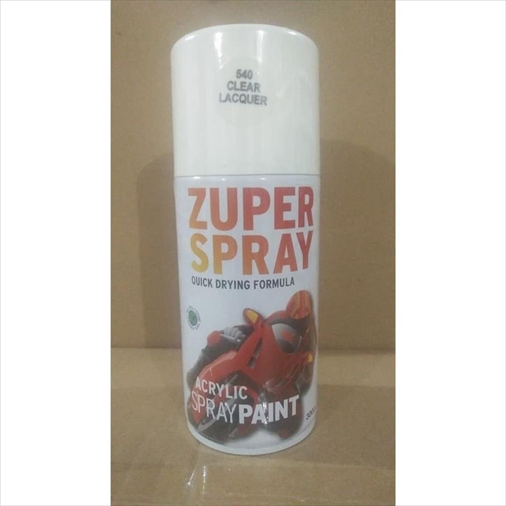 Cat Semprot Zuper Spray Clear