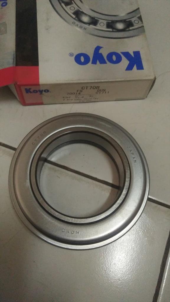 Bearing Kopling Clutch Dek Laher Fuso Ganjo PS220 Koyo Asli CT70B