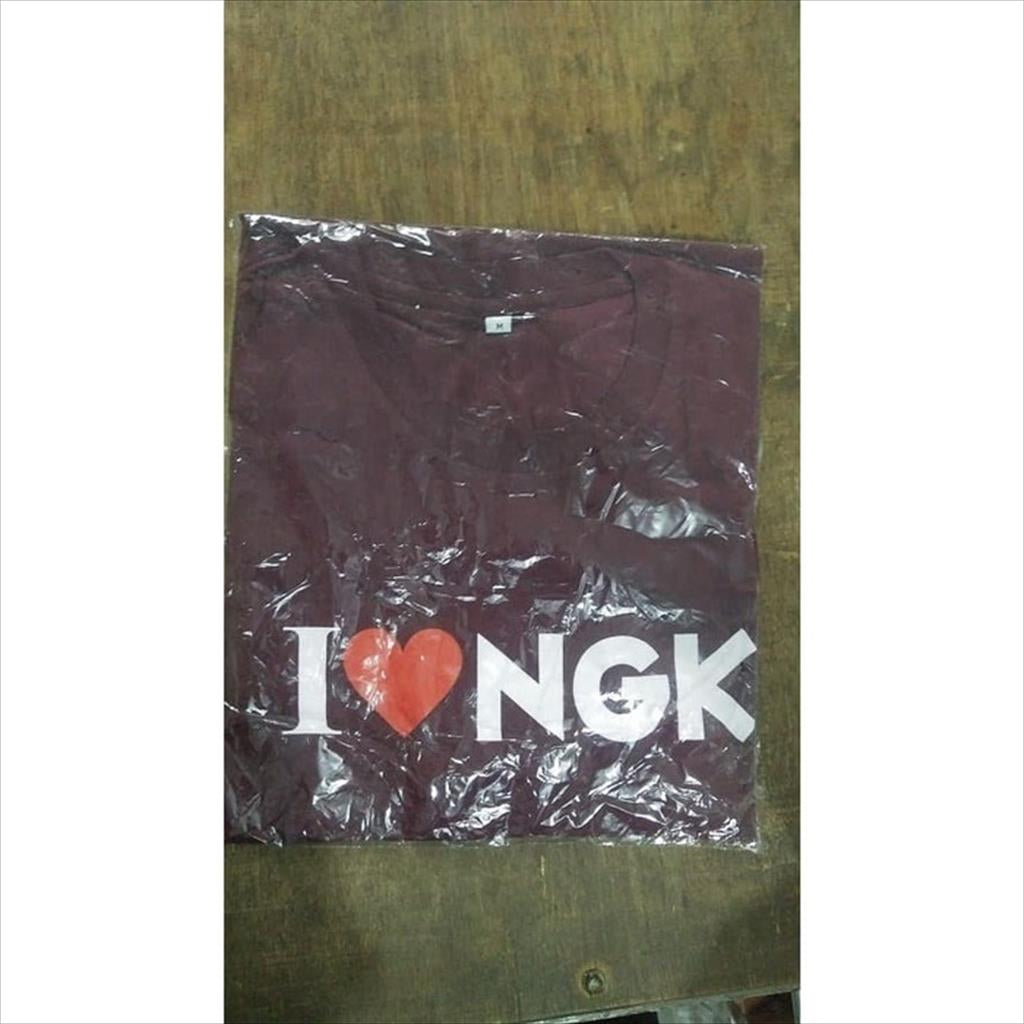 Baju Kaos Santai Unisex Pria Wanita Cowok Cewek I Love NGK