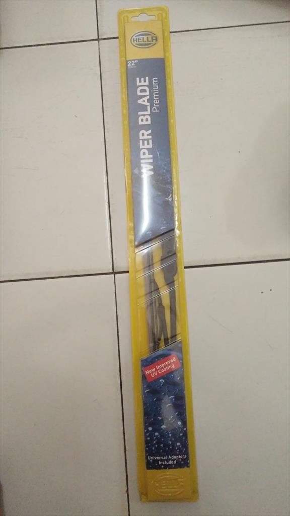 Wiper Blade Premium Kipas Hujan Mobil 22" Besi Hella Original