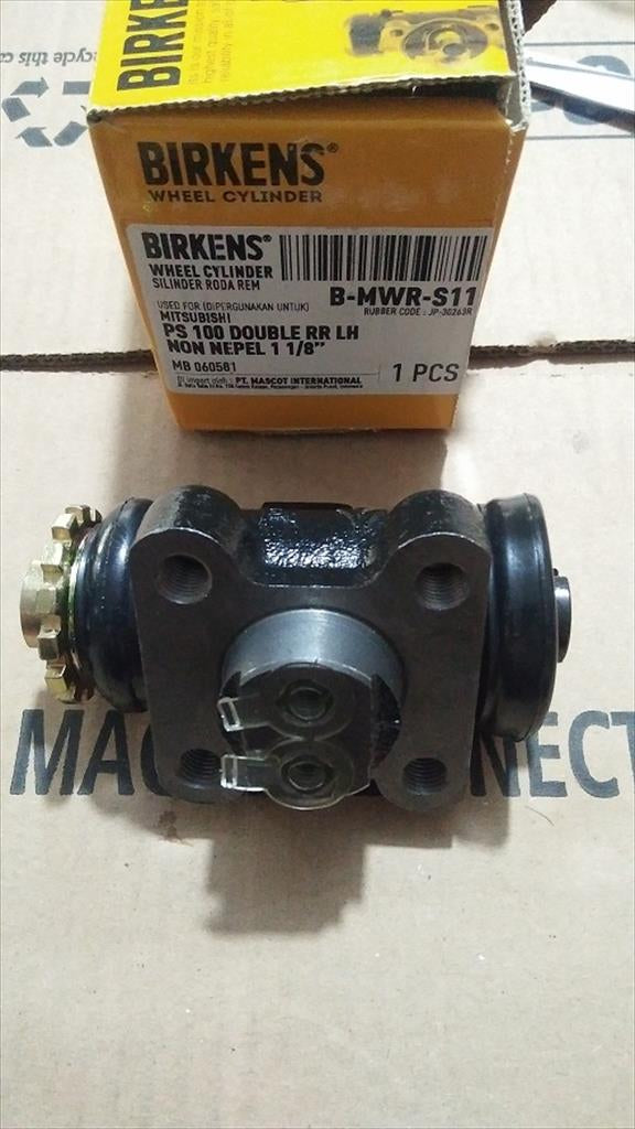 Wheel Cylinder Belakang Kiri Polos Master Rem PS100 Double MB060580