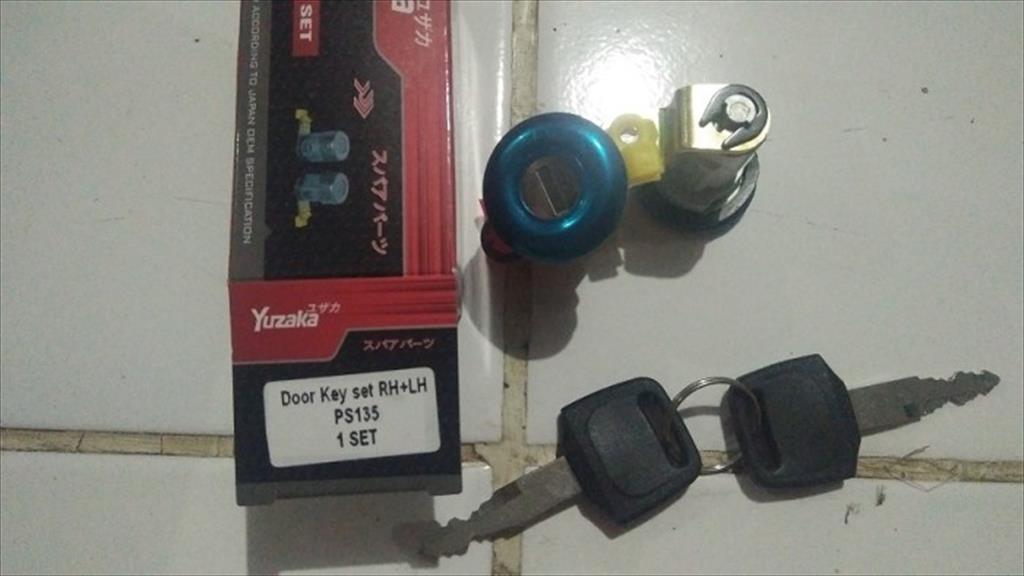 Door Lock Key Set Kunci Pintu Kiri Kanan Ragasa PS135 2pcs OEM