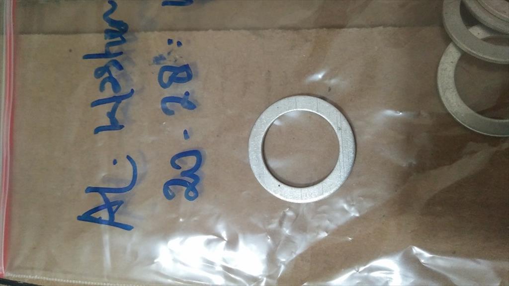 Aluminium Washer Ring Plat Oli Packing Zegen 20 x 28 x 1.5