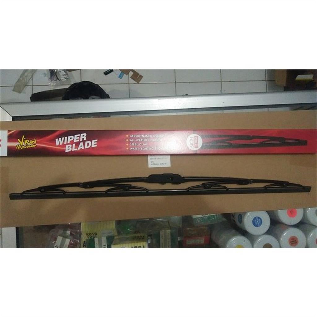 Wiper Blade Karet Kaca Mobil Besi 21" 21 Inch 525mm Sakura Max View