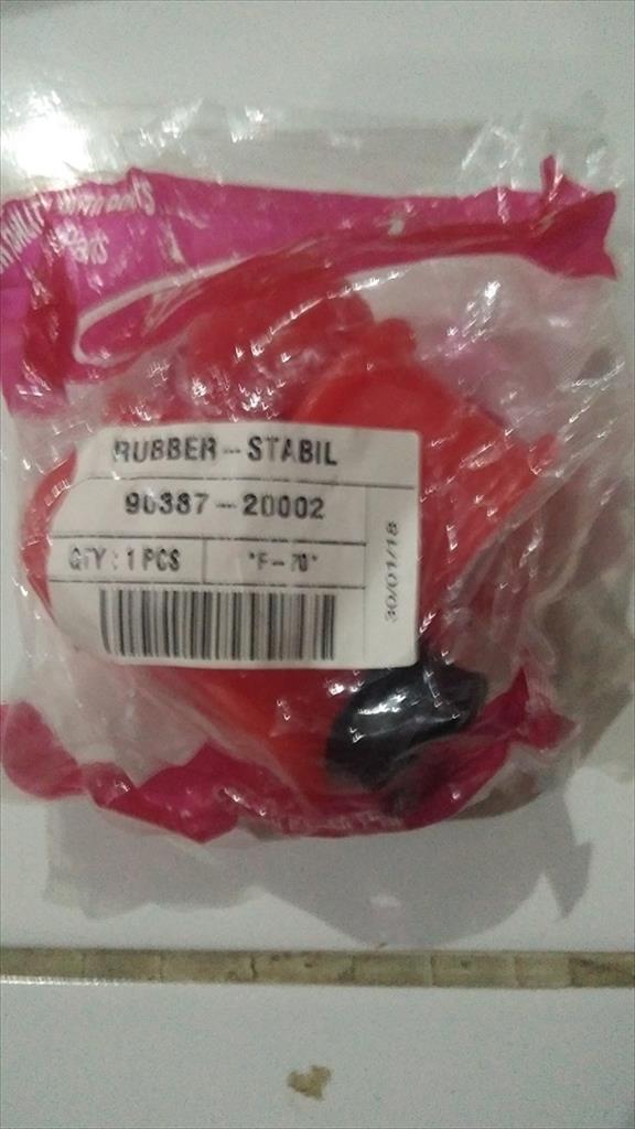 Karet Stabil Roti Silikon Taft GT F70 Merah Set 7pcs 90387-2002