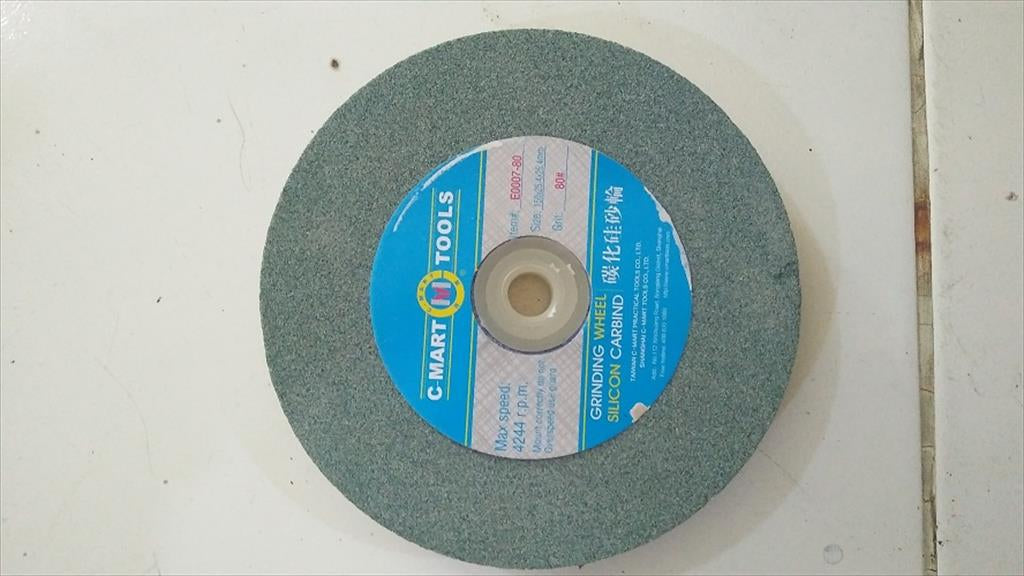 Batu Asah Duduk Gerinda 6 Inch Grinding Wheel Silicon 80 C-Mart