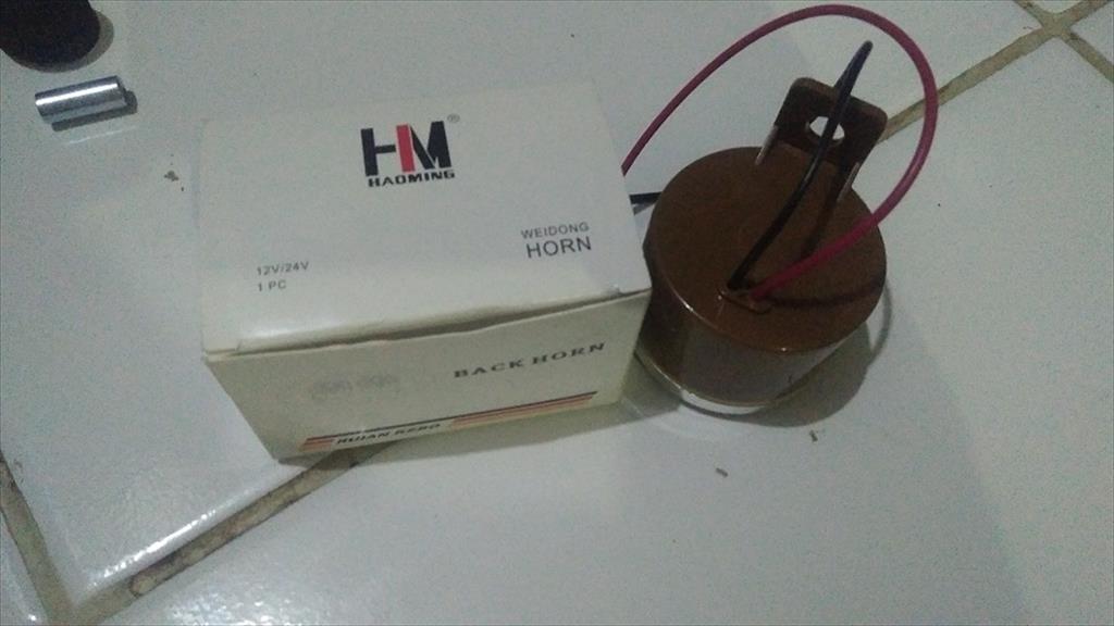 Backup Alarm Buzzer Klakson  Horn Kecil Reverse 12V 24V HM