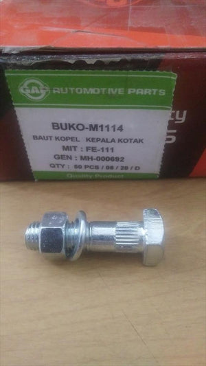 Baut Kopel Bolt Flange PS100 FE111 Putih Kepala Kotak GAP MB000692