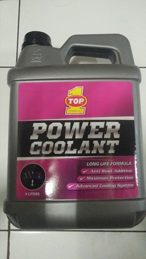 Air Radiator Power Coolant Top One 1 Merah 4 Liter Galon PROMO