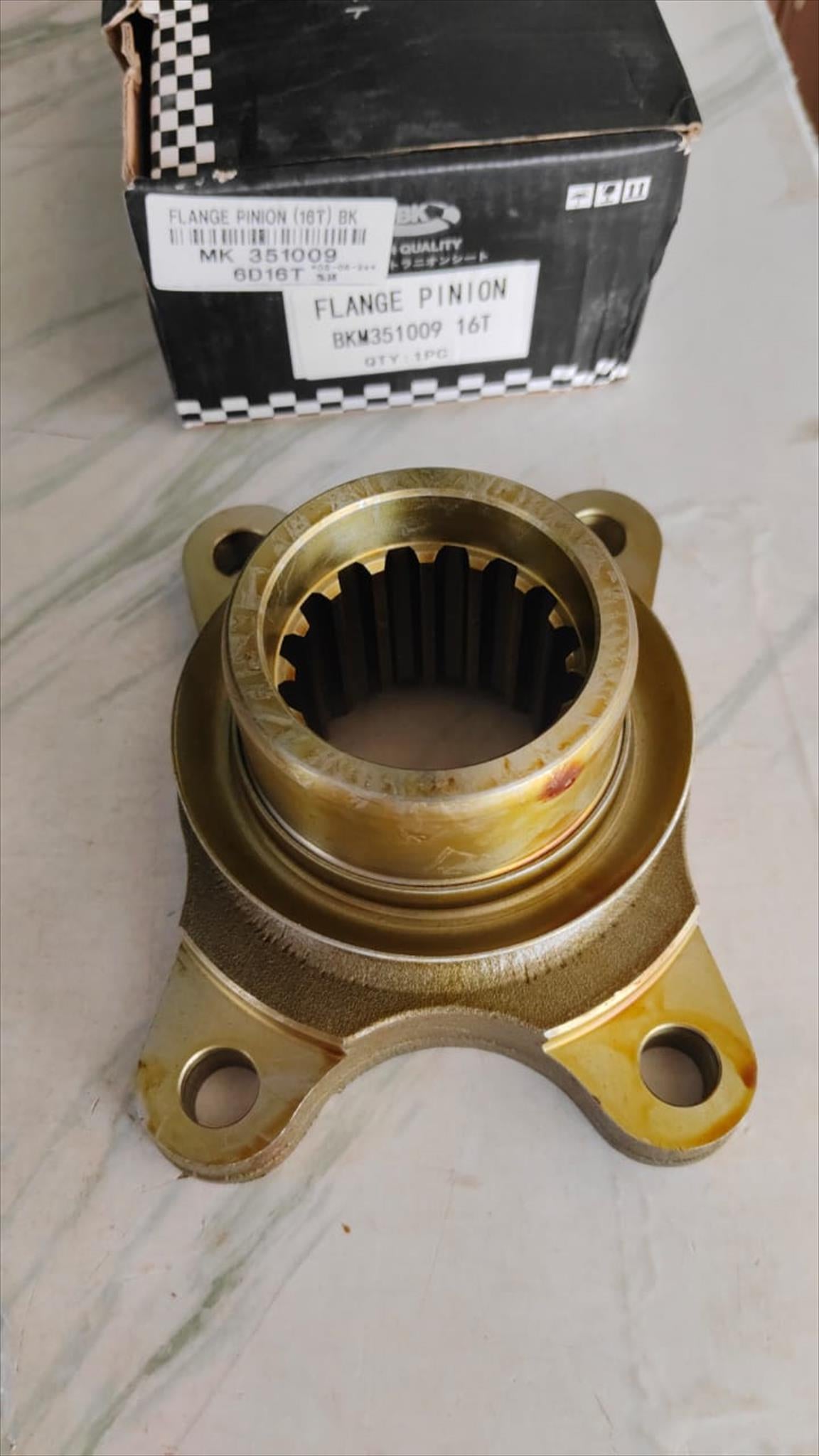 Flange Joint Pinion Tapak Kuda