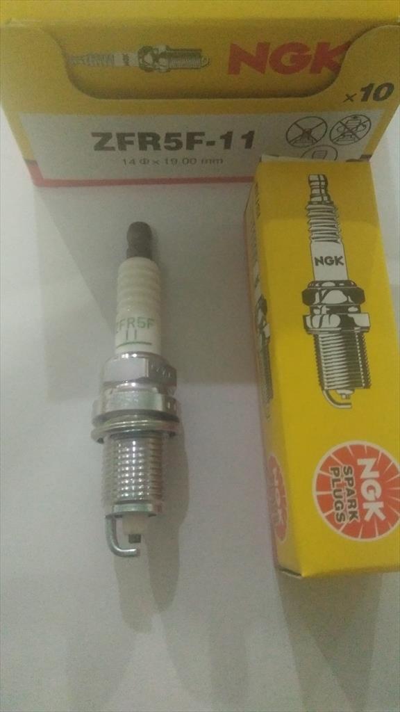 Busi Spark Plug Mobil Honda Accord V6 3.0 `02-`08 ZFR5F-11 NGK Asli