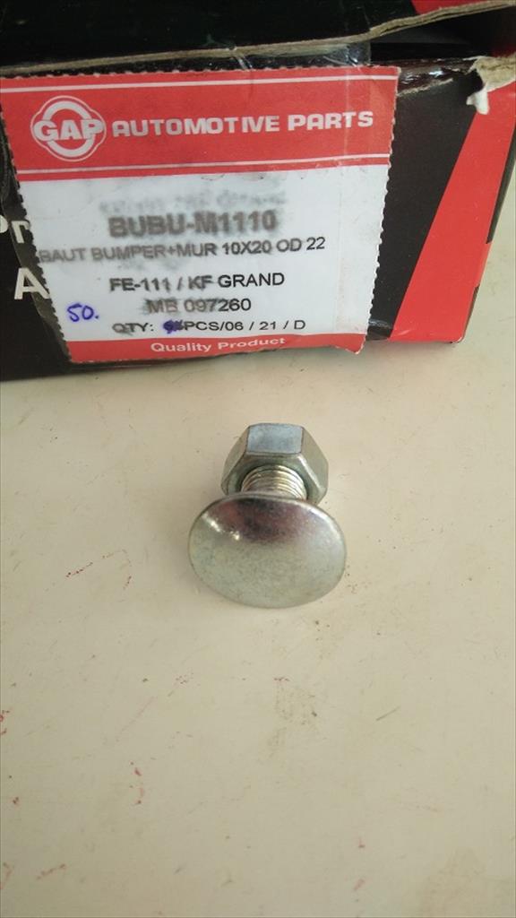 Baut Bumper Bemper Mur PS100