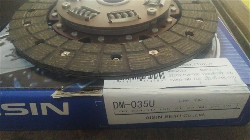 Clutch Disc Kampas Plat Kopling Kuda Diesel Aisin Japan DM-035U