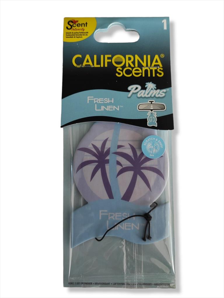 Parfum Pengharum Mobil Scents California Palms Paper Fresh Linen