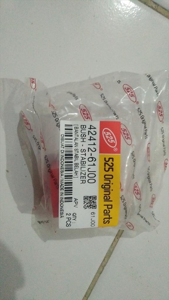 Karet Stabil Shaft Depan Roti Suzuki APV Silikon Merah 42412-61J00