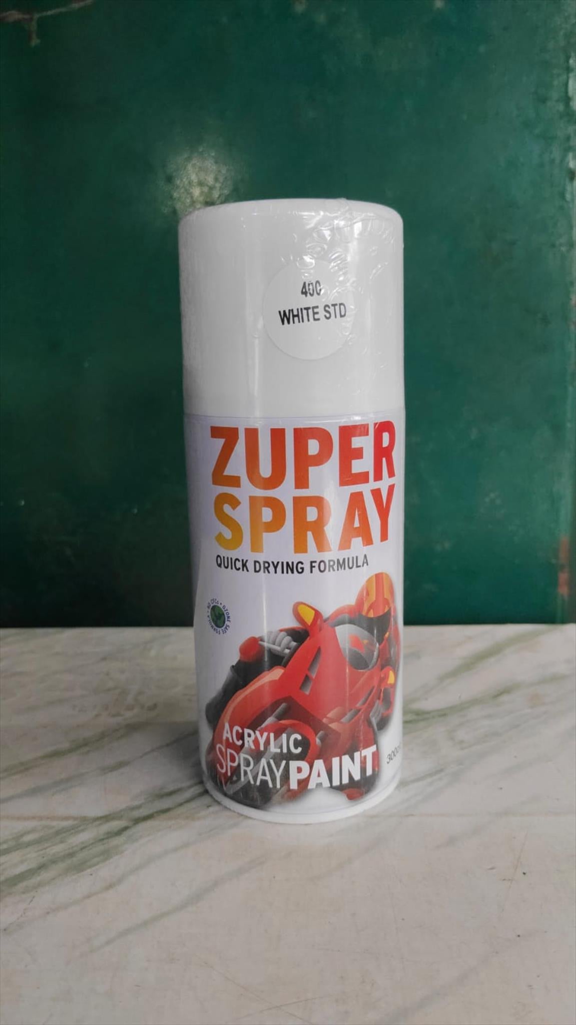 Cat Semprot Zuper Spray White