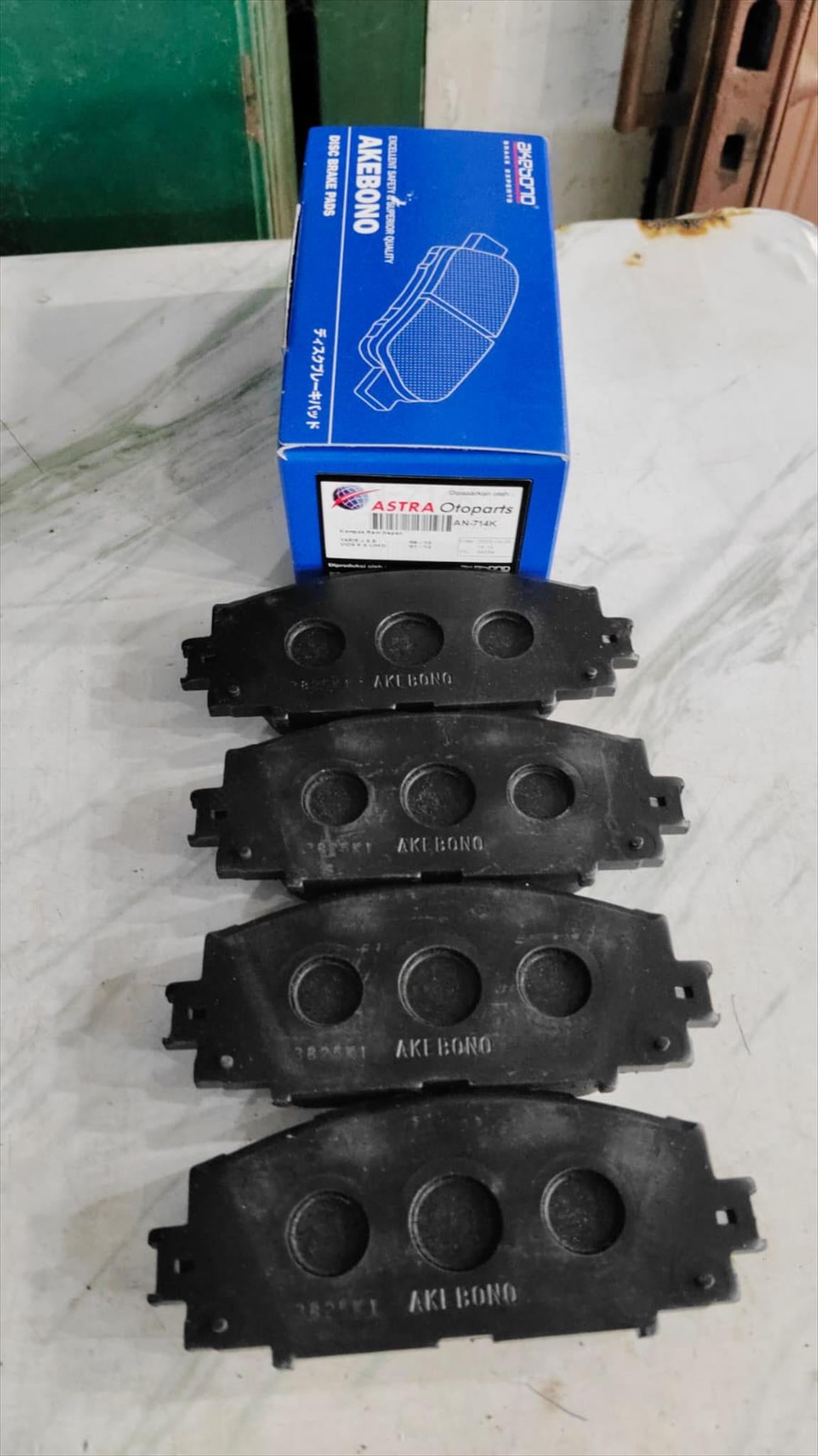 Kampas Rem Depan Brake Pad New