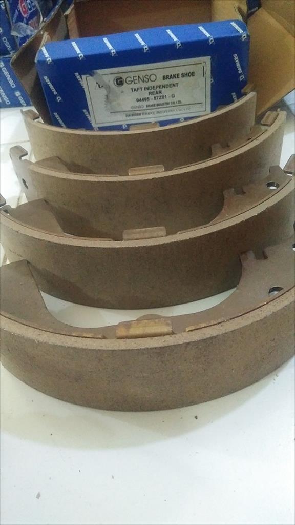 Kampas Rem Belakang Brake Shoe Taft Independent Feroza G2 04495-87Z01