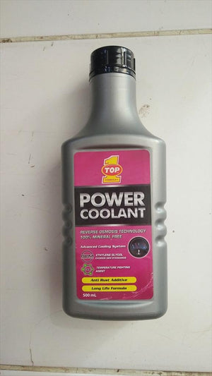 Air Cairan Radiator Power  Coolant Top One 1 Merah 500 ml