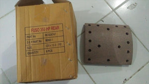 Kampas Brake Lining Belakang 