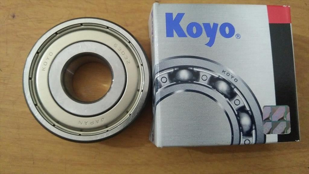 Bearing Laher 6303 ZZ C3 Tutup