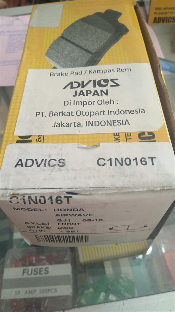 Kampas Rem Depan Brake Pad